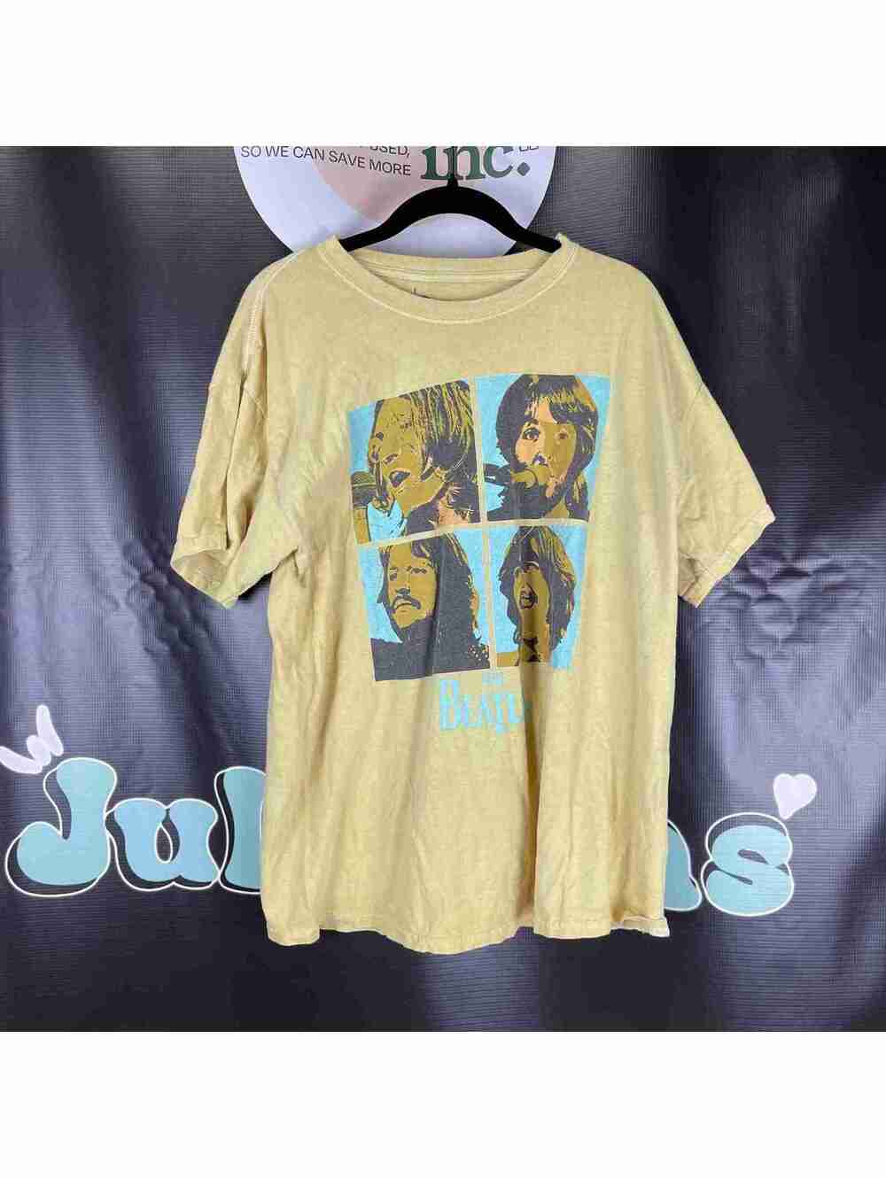The Beatles Yellow Shirt